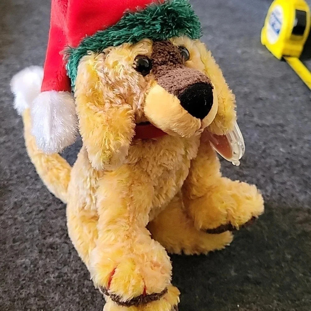 🌴3/$15🌴 Holiday Puppy Christmas Kids Plush Festive Santa Animal